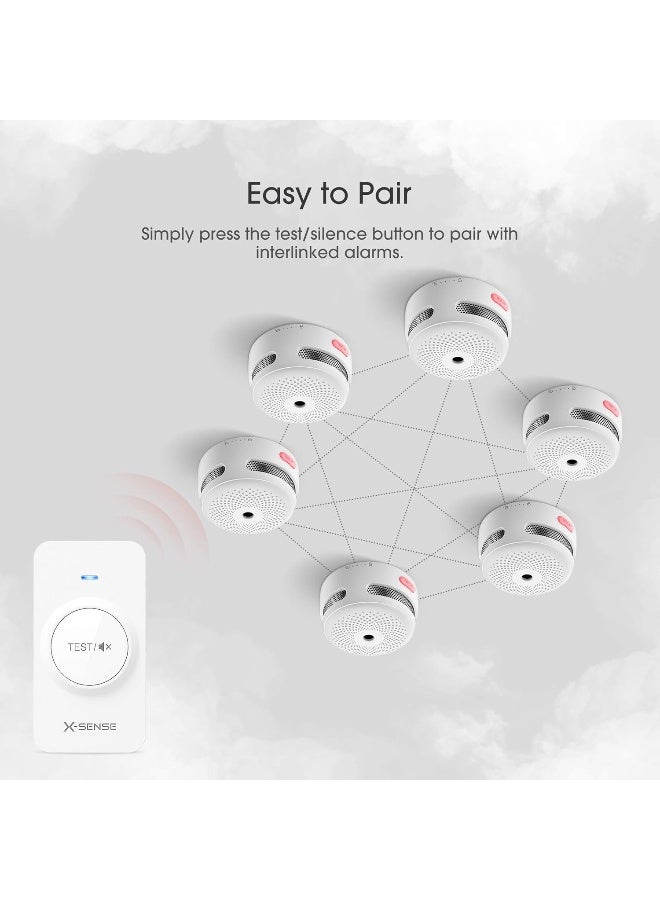 X-Sense Remote Controller RC01 Pro for X-Sense Link+ Wireless Smoke & Carbon Monoxide Detector Alarms (1-Pack) - Image 2
